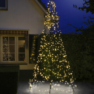 Fairybell juletræ lyskæde 4 meter med 640 LED pærer.